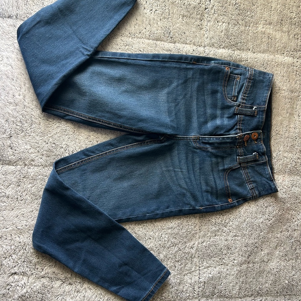 No Boundaries Dark Blue Denim Pants